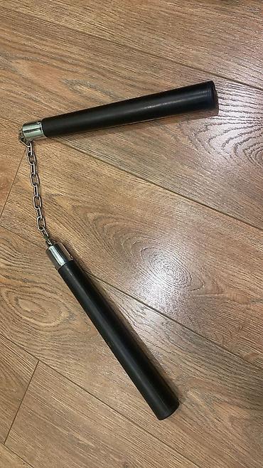 Metal məhsulları: Zəncirli nunçaku - Material: iki ədəd bərk plastik/kompozit gövdə — 1
