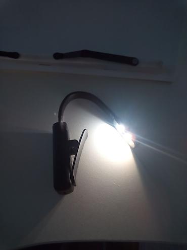 study lamp: Компактный светодиодный фонарь‑клипса с гибкой шейкой - Назначение — 2