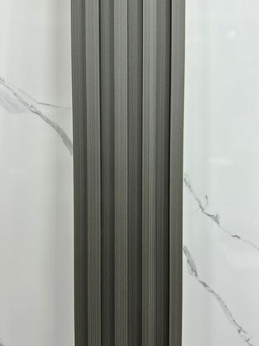 Digər tikinti materialları: Dekorativ divar panelləri – 3D lamel profilli Məhsul təsviri: - — 6