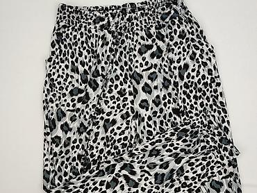 leopard jeans: Spodnie materiałowe damskie, rozmiar XL — 1
