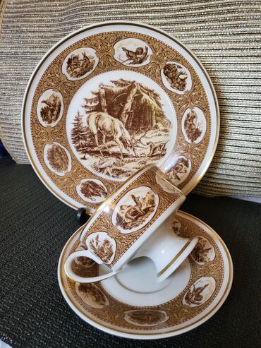 Kuhinjski setovi: Set Waendorf 1964-1990g.Istocna Nemacka. Trodelni porcelanski — 1