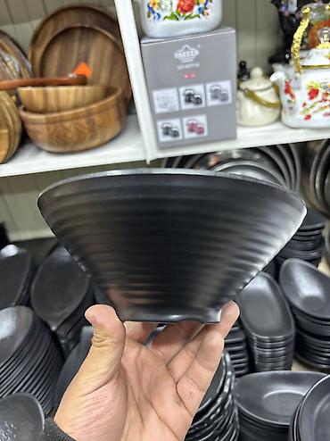 Другие товары для кухни: Меламиновая посуда для кафе и ресторанов — черная коллекция - — 3