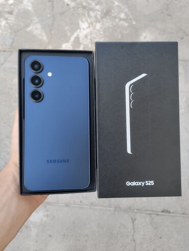 телефоны в корее цены: Samsung Galaxy S25, Новый, 256 ГБ, цвет - Синий, 1 SIM, eSIM