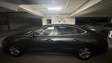 кожаная: Hyundai Sonata: 2022 г., 2 л, Автомат, Газ, Седан — 8