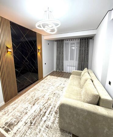 сдаю квартиру в районе пишпек: 1 комната, 40 м², Элитка, 10 этаж, Дизайнерский ремонт