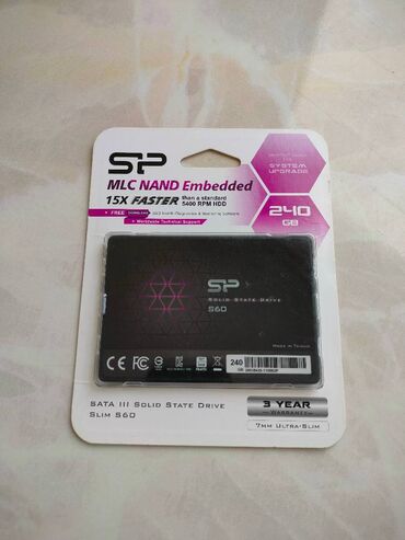 жесткий диск ssd: Накопитель, Новый, Silicon Power, SSD, 2.5"