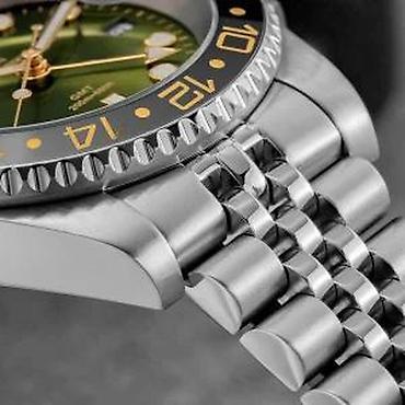 Ručni satovi: ADDIESDIVE AD2050 -40mm- Zelena -Rolex GMT-Master II Hom Potpuno nov — 19