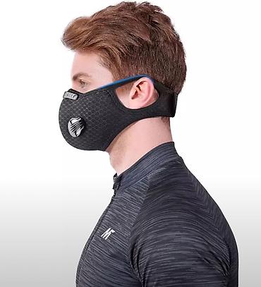 Маски медицинские: Спортивная моющаяся многоразовая маска для лица Рт 2,5 со сменным — 11