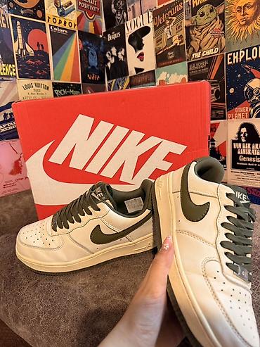 boks krasovkası: Məhsul: Nike Air Force 1 Low (qadın ölçüsü) Ayaqqabi ölçüsü 37dir — 4