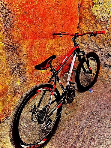 velo mtb: MTB velosiped – Stels Sport (qara/qırmızı dizayn) Xüsusiyyətlər: - — 4