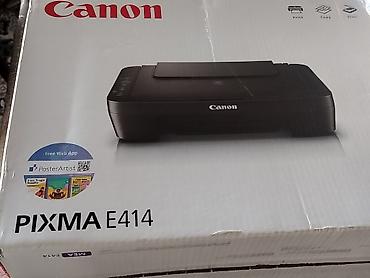 kapsul qəhvə masini: Canon firmasının E414 prinetri Yenidir istifadə olunmayıb çox — 8