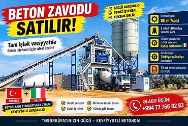 terea satışı: 🏭 HAZIR BİZNES SATIŞA ÇIXARILIB — HAZIR BETON ZAVODU 📍 42 sot — 1