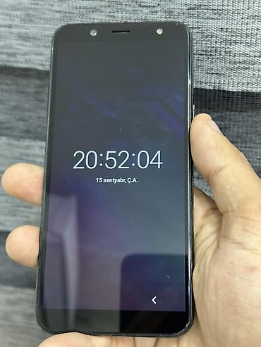 i̇kinci el telefon: Samsung Galaxy A6, 32 GB, rəng - Qara, İki sim kartlı — 2