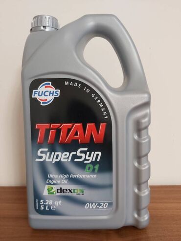 Titan supersyn d1 sae 0w-20 - энергосберегающее синтетическое моторное