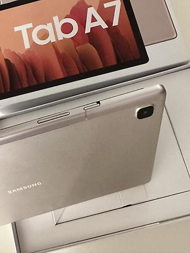 samsung netbook: Samsung Galaxy Tab A7 planşet - Rəng: Gümüş - Prosessor: Qualcomm — 3