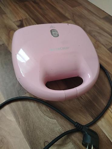 Ostali kuhinjski aparati: SilverCrest aparat za vafle – dupli - Boja: roze - Tip: električni — 2