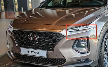 Бампер и комплектующие: Накладка на бампер Hyundai, Новый, Аналог — 15