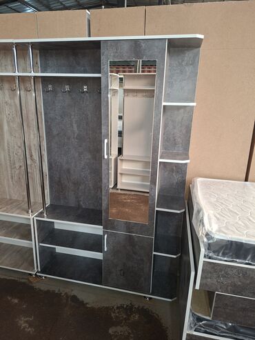 Гарнитуры для прихожей: Гарнитур для прихожей, Новый, ДСП, Бесплатная доставка, цвет - Бежевый — 9