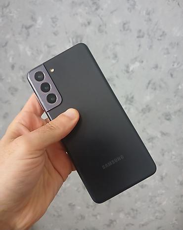 s21 plus: Samsung Galaxy S21, 128 GB, rəng - Qara, Barmaq izi — 1