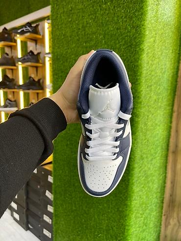 jordan 1: Мужские кроссовки, 44, Nike, Новый, цвет - Синий, Бесплатная доставка — 5