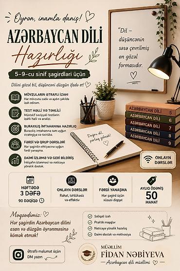 Repetitor, Azərbaycan dili, İmtahanlara hazırlıq