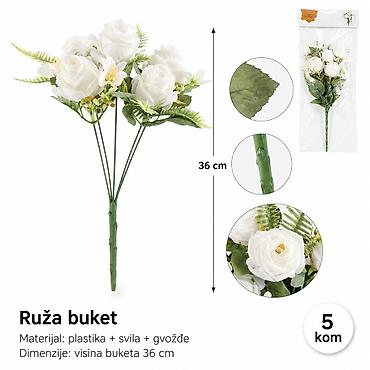KMT 5 viljuška 600D PE + 5 mm, bela – SKU 710488 Opis: - Set od 5