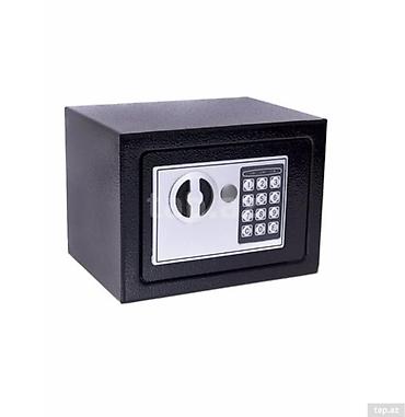 seyf silah: Elektron şifrə ilə seyf – metal korpuslu, kompakt ölçülü, ev və ofis — 2