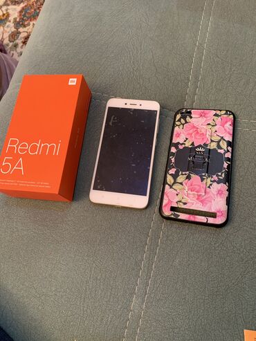 baki telefon nomreleri: Xiaomi Redmi 5A, 16 GB, 
 Sensor, İki sim kartlı, Sənədlərlə