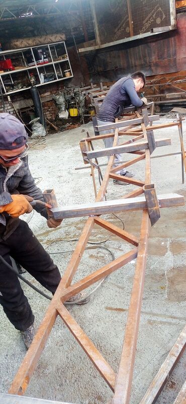 Канцтовары: Ферм Арки Навесы Большие фермы для ангаров Производство at lalafo.kg — 13 Канцтовары: Ферм Арки Навесы Большие фермы для ангаров Производство — 13