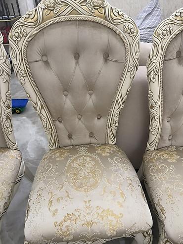 Столы для зала: Роскошный обеденный стол в классическом стиле. - Форма: прямоугольная — 8