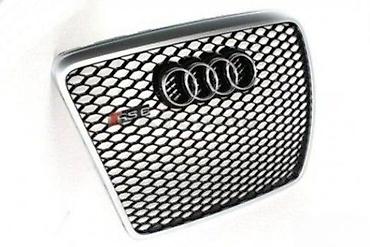 RS MASKA AUDI A6 C6 HROM (1) | Prednja maska resetka RS LOOK izmedju