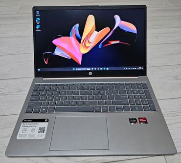 ноут 5: Ноутбук, HP, 8 ГБ ОЗУ, AMD Ryzen 5, 15.6 ", Б/у, Для работы, учебы, память SSD