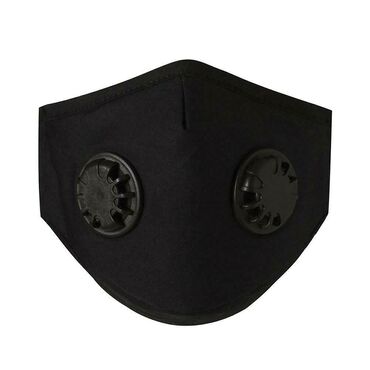 Zaštitna maska za lice-novo, sa dva filtera, u crnoj boji