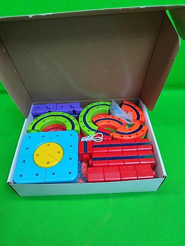 Игрушки: Поезд на магнитной дороге игрушка детская🚅 Комплектация товара — 10