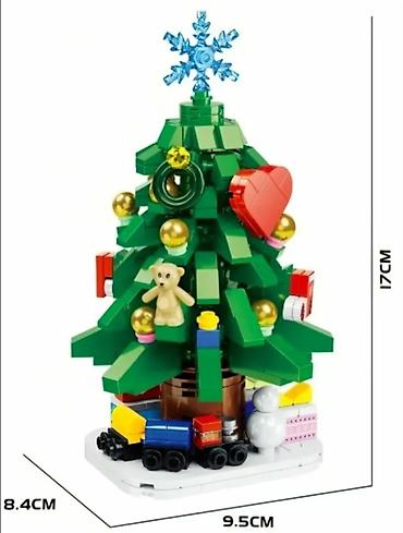 şaxta baba oyuncagi: Christmas Tree Mini Edition konstruksiya dəsti - 351 hissəlik — 2