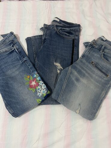 zemax farmerke: Zara farmerke - paket. Zara farmerke 2 para velicina 38, Farmerke sa