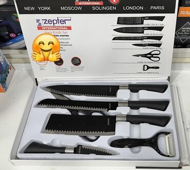 kepenek bıçaq: Mətbəx bıçaq dəsti seti Diqqət Çatdırılma bir gün ərzində rayonlar