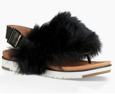 Sandale i japanke: UGG sandale - japanke model holly,kožne.Ovčja koža i vuna tj krzno.Oko