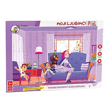 opposite milano: Vrabac slagalica „Moji ljubimci“ - Kategorija: IGRAČKE > PUZZLE I — 1