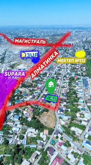 дом участок в селе воронцовке таш добо: 10 соток, Для строительства, Договор купли-продажи, Красная книга