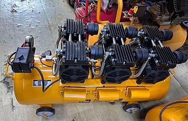 Компрессоры: Компрессор Для покраски, Электрический, Поршневой, Новый — 12