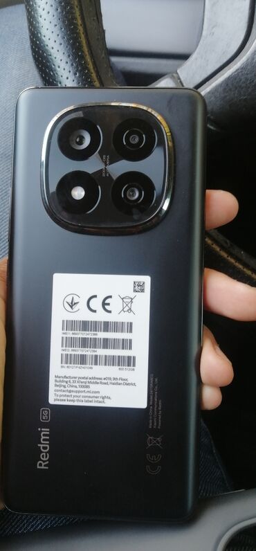 ноутбуки бишкек бу: Redmi, Redmi Note 14 Pro Plus, Б/у, 512 ГБ, цвет - Черный, 2 SIM