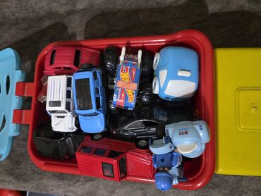 Oyuncaqlar: Uşaq oyuncaqları dəsti – iri plastik dump truck və müxtəlif — 5