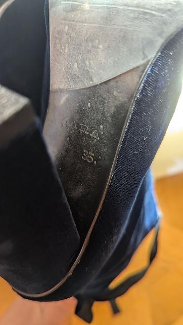 Женская обувь: Zara, Размер: 35.5, цвет - Синий, Новый — 3