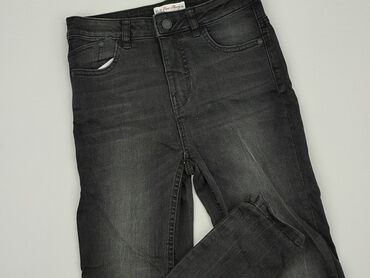 czarne spódniczka z wysokim stanem: Jeans, C&A, S (EU 36), condition - Good