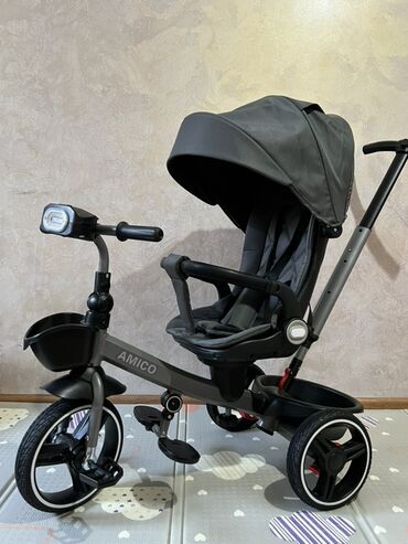 vigorkids коляска: Балдар үчүн велосипед, 3 дөңгөлөктүү, 1 - 3 жаш, Жаңы