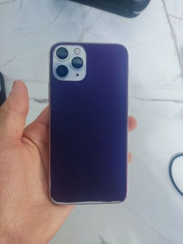 apple телефон: IPhone 11 Pro, Б/у, 64 ГБ, White Titanium, Защитное стекло, Чехол, 100 %