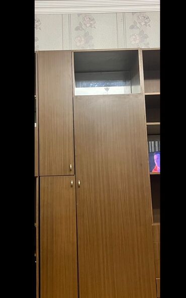 шкаф купе угловой: Гардеробный шкаф, Б/у, 2 двери, Распашной, Прямой шкаф, Азербайджан