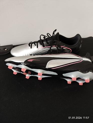 Бутсы: Размер 41.5 - 42. Новые!!! Привезены из Европы!!! Футбольные бутсы — 12
