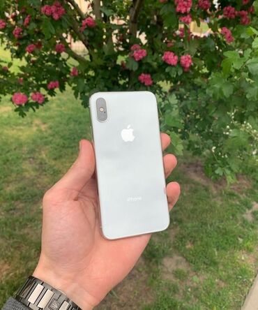 Apple iPhone: IPhone X, 256 GB, Ağ, Face ID